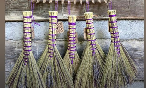 Handmade Lavender Whisk Broom