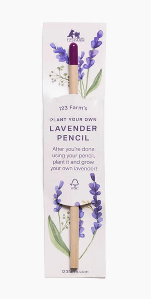 Lavender Pencil You Can Plant