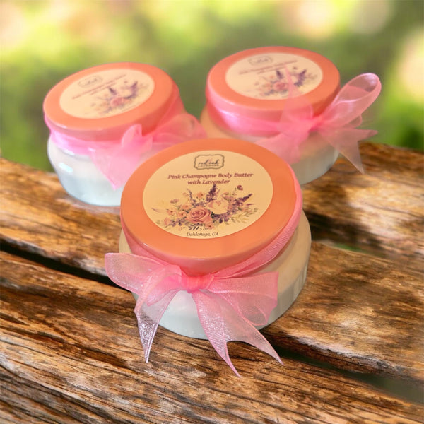 Pink Champagne & Lavender Body Butter