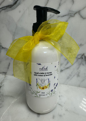 Goat's Milk Honey and Lavender Lotion