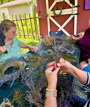 Dried Lavender Wreath Making Workshop