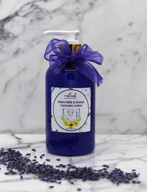 Goat's Milk Honey and Lavender Lotion