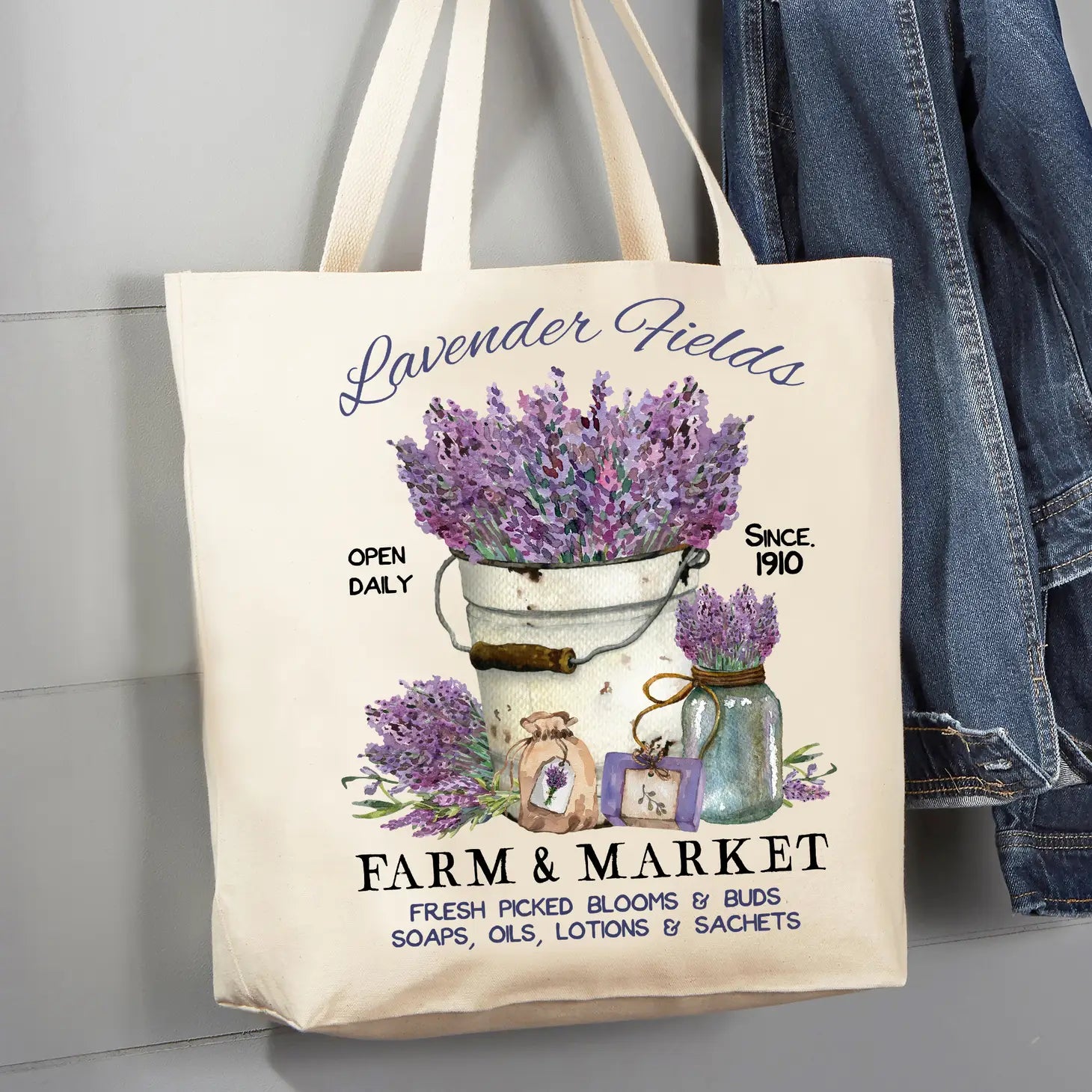 Lavender 2025 tote bag